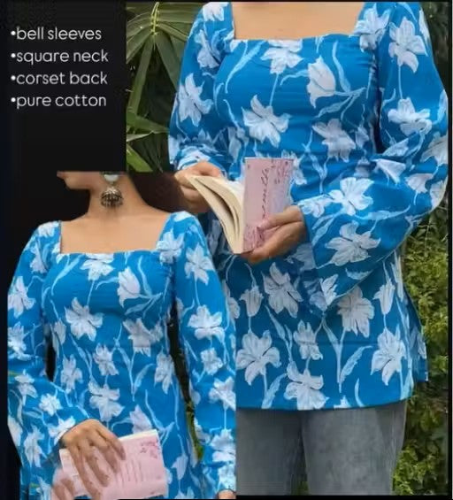 Blue Short Kurti||Kurti For Girls||Kurti For Women