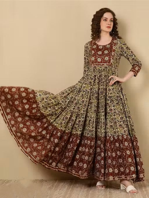 JAIPURI RAYON ANARKALI KURTI