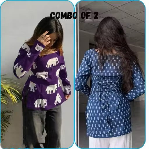 Short Kurti's combo