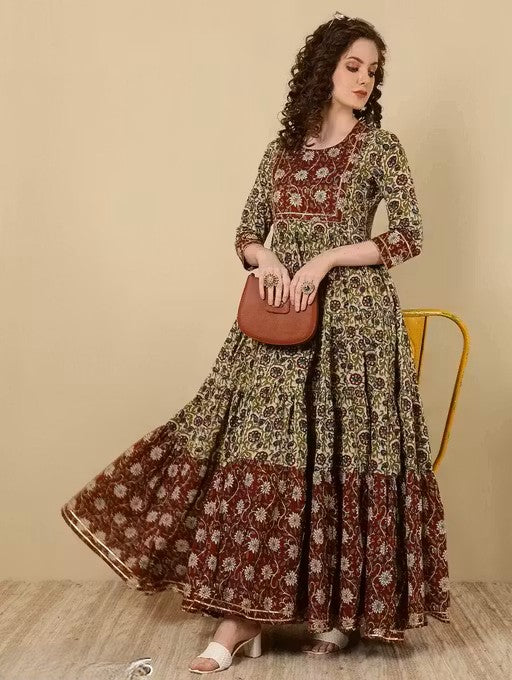 JAIPURI RAYON ANARKALI KURTI