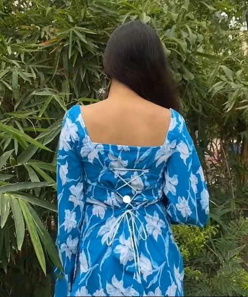 Blue Short Kurti||Kurti For Girls||Kurti For Women
