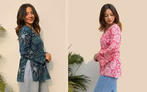 combo of 2 short kurti